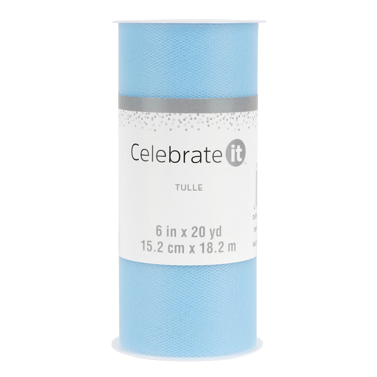 24 Pack: 6" x 20yd. Solid Tulle Fabric by Celebrate It™ Occasions™